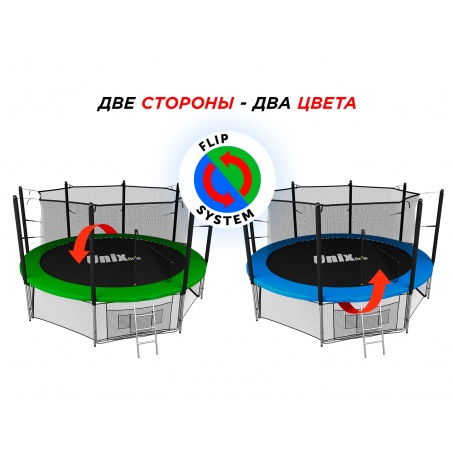 Рендер-9 для Unix line 14ft  / 427 см Classic (inside) синий/зеленым