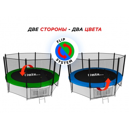 Рендер-9 для Unix line 14ft / 427 см Classic (outside) синий/зеленый