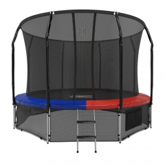 Eclipse Space Twin Blue/Red 14FT из каталога батутов с защитной сеткой в Сочи по цене 33920 ₽