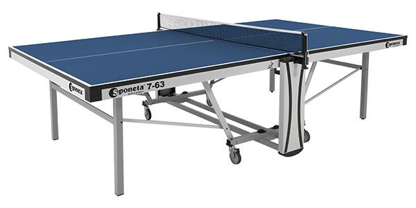 S7-63, ITTF (синий) в Сочи по цене 75180 ₽ в категории теннисные столы Sponeta