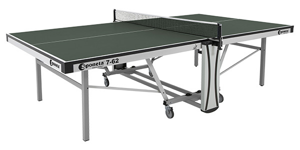 S7-62, ITTF (зеленый) в Сочи по цене 75180 ₽ в категории теннисные столы Sponeta