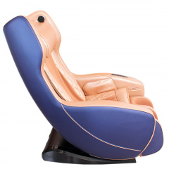 Домашнее массажное кресло Gess Bend сине-коричневое в Сочи по цене 143000 ₽