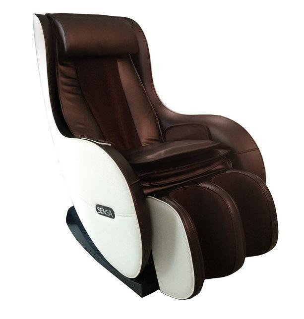 Домашнее массажное кресло Sensa Lounger Beige-Brown