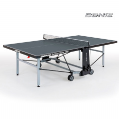 Всепогодный теннисный стол Donic Outdoor Roller 1000 - серый в Сочи по цене 149990 ₽