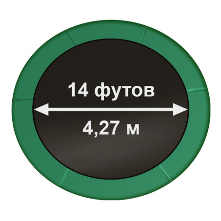 Рендер-4 для Arland 14FT / 427 см Премиум Dark green (внутренняя сетка)