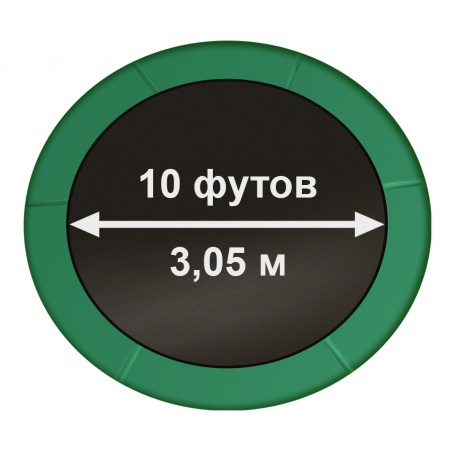 Рендер-7 для Arland 10FT / 305 см Премиум Dark green (внутренняя сетка)