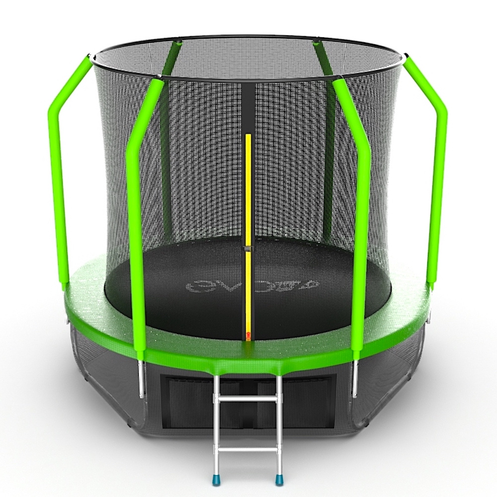 Evo Jump Cosmo 8ft (Green) + Lower net. из каталога батутов в Сочи по цене 23990 ₽
