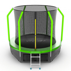 Evo Jump Cosmo 8ft (Green) + Lower net. из каталога батутов с защитной сеткой в Сочи по цене 20400 ₽
