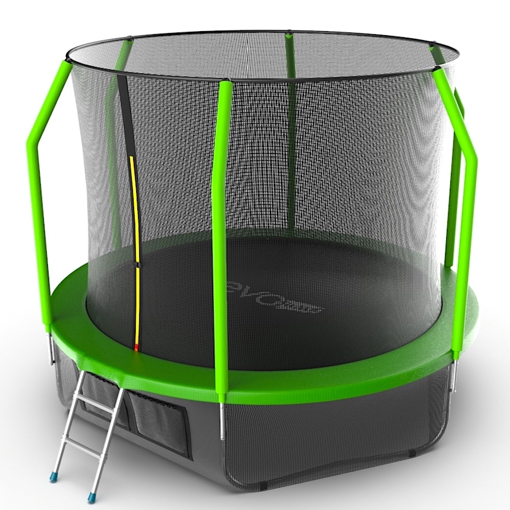 Cosmo 10ft (Green) + Lower net в Сочи по цене 26990 ₽ в категории батуты Evo Jump