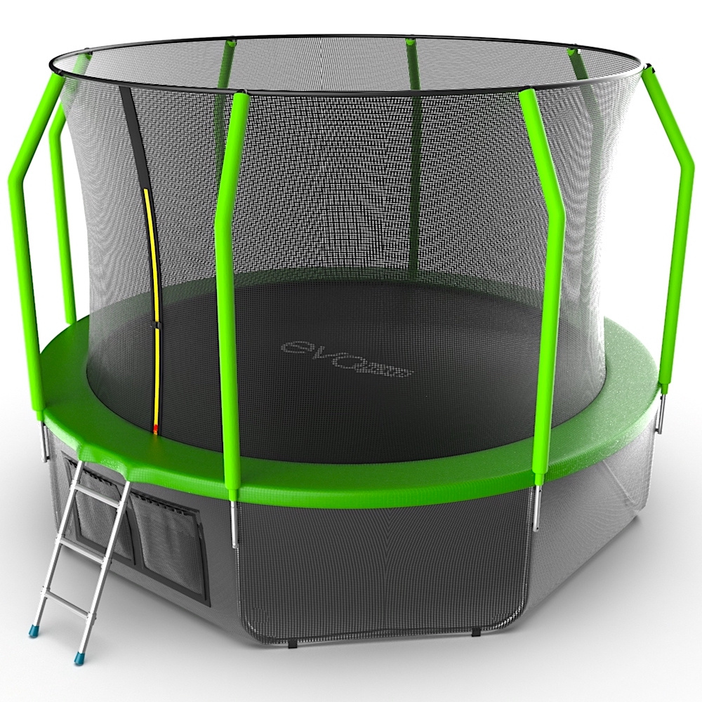 Evo Jump Cosmo 12ft (Green) + Lower net из каталога батутов в Сочи по цене 35990 ₽