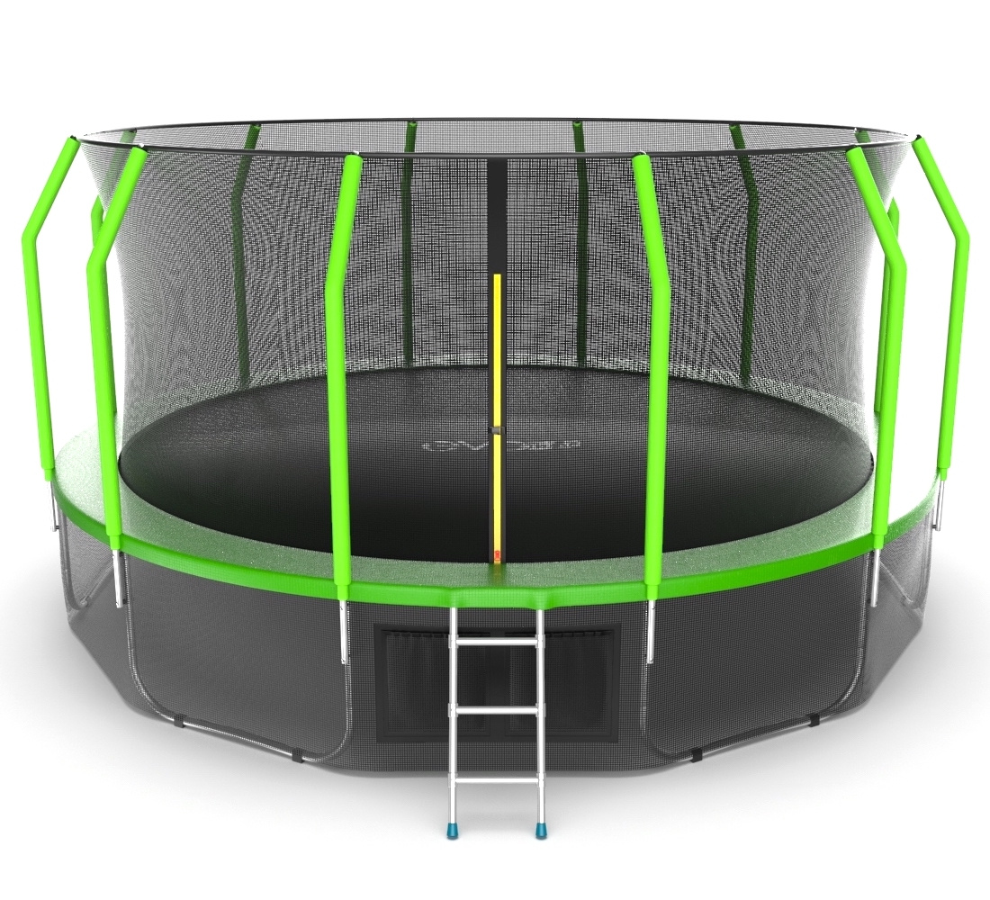 Evo Jump Cosmo 16ft (Green) + Lower net из каталога батутов в Сочи по цене 71390 ₽