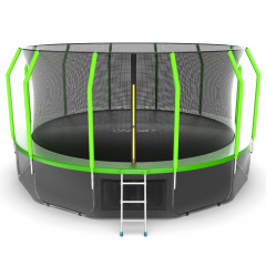 Батут с защитной сеткой Evo Jump Cosmo 16ft (Green) + Lower net в Сочи по цене 71390 ₽