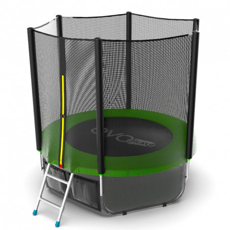 Батут с защитной сеткой Evo Jump External 6ft (Green) + Lower net