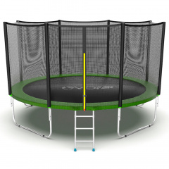 Evo Jump External 12ft (Green) из каталога батутов с защитной сеткой в Сочи по цене 25500 ₽