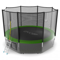 Evo Jump External 12ft (Green) + Lower net из каталога батутов в Сочи по цене 26520 ₽