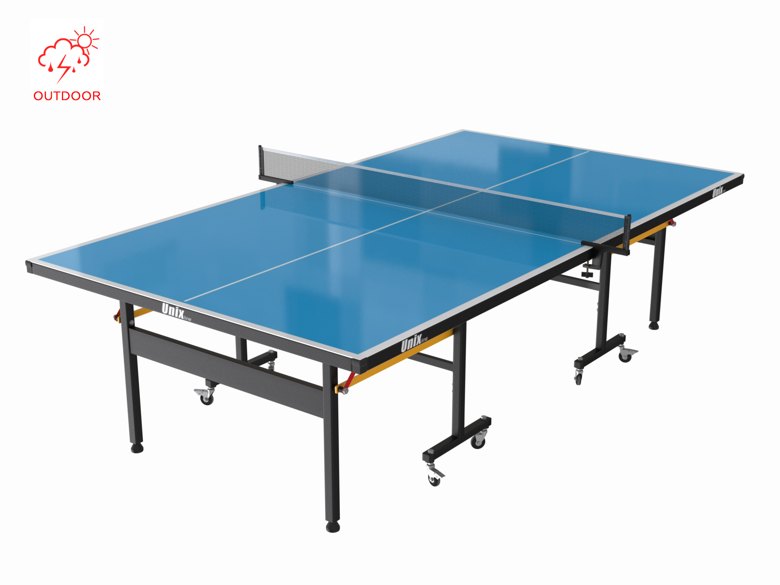 line outdoor 6mm (blue) в Сочи по цене 53890 ₽ в категории теннисные столы Unix