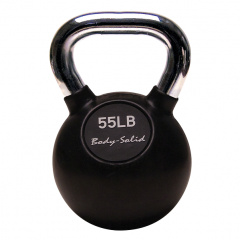 Body Solid 24,9 кг (55lb) с хромированной ручкой из каталога гирь в Сочи по цене 13590 ₽