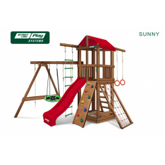 Start Line Sunny премиум Кедр из каталога игровых городков для детей в Сочи по цене 132300 ₽