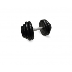 MB Barbell - 28.5 кг MB-FDBM-B28,5 из каталога обрезиненных гантелей в Сочи по цене 11520 ₽