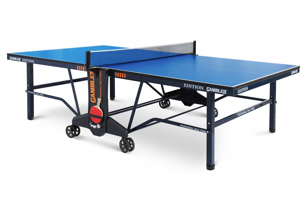 Gambler Edition blue из каталога теннисных столов для помещений в Сочи по цене 60990 ₽