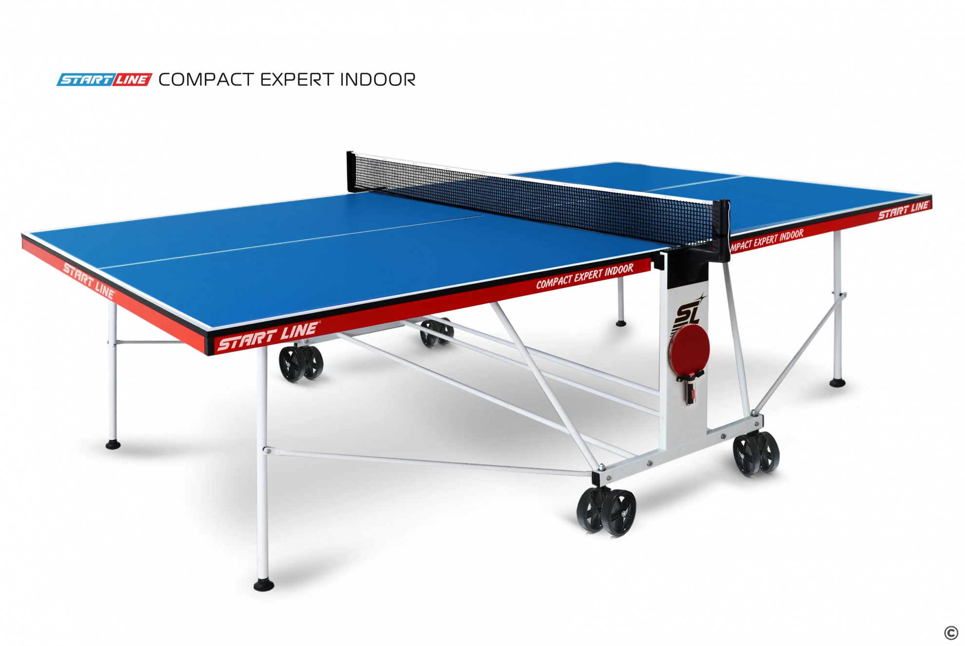 Compact Expert Indoor синий в Сочи по цене 30590 ₽ в категории теннисные столы Start Line