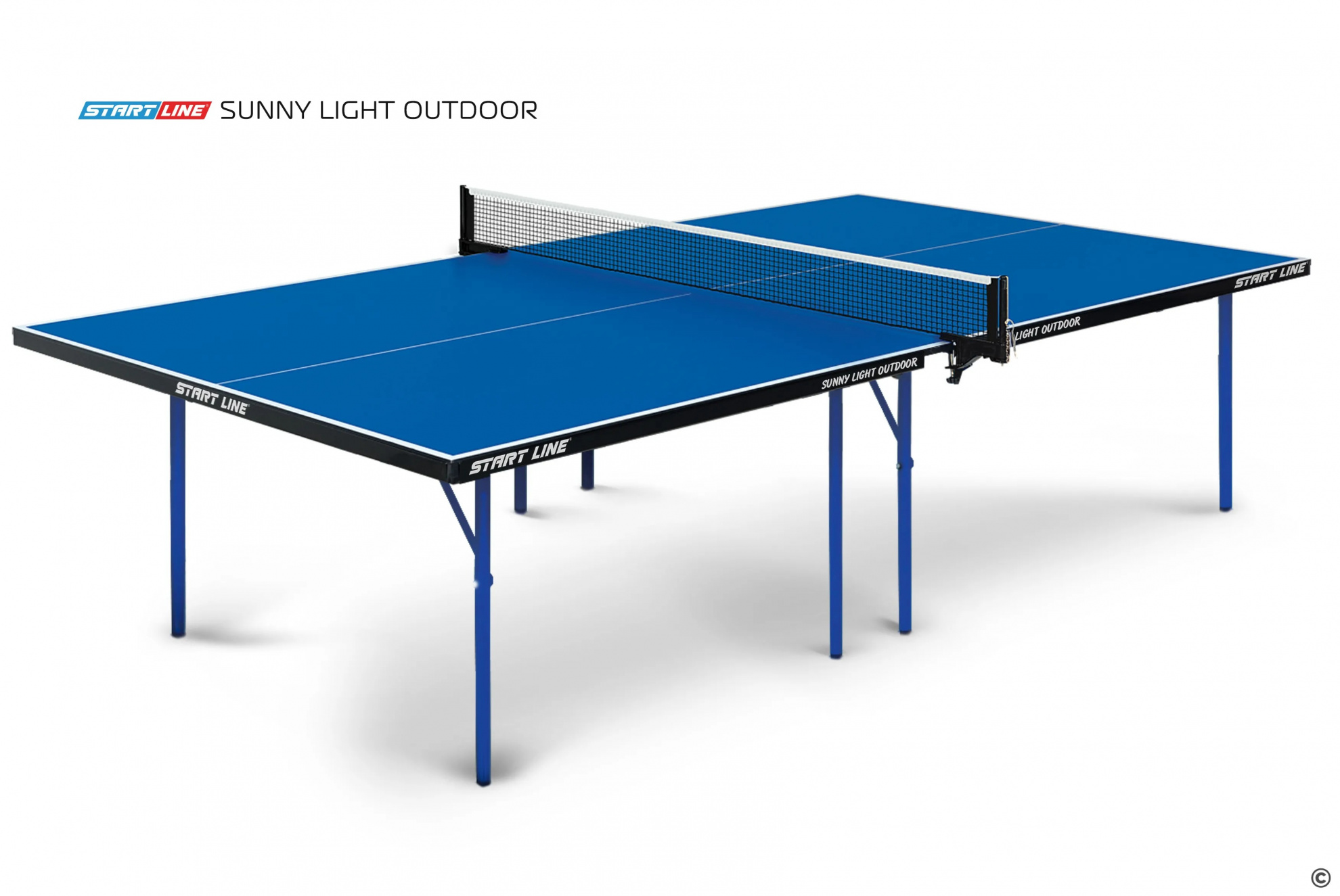 Start Line Sunny Light Outdoor Синий из каталога теннисных столов в Сочи по цене 26590 ₽