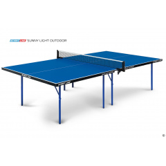 Всепогодный теннисный стол Start Line Sunny Light Outdoor Синий в Сочи по цене 26590 ₽