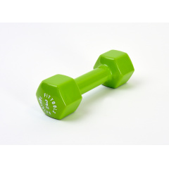 Original FitTools 3 кг (Цвет - зеленый) из каталога виниловых гантелей в Сочи по цене 1290 ₽