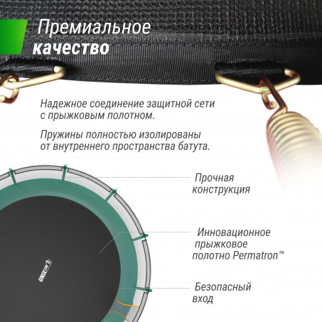 Рендер-5 для Unix Line Supreme Basic 16 ft (Green)