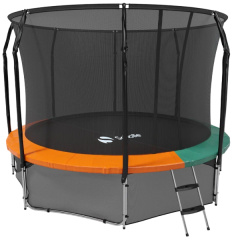 Space Twin Green/Orange 14FT (4.27м) в Сочи по цене 39950 ₽ в категории батуты Scholle