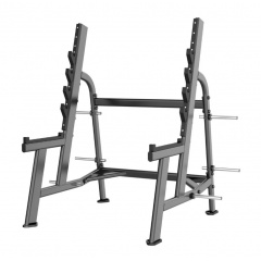 DHZ E-7050 приседаний с ограничителями (Squat Rack) из каталога стоек для штанги в Сочи по цене 89930 ₽
