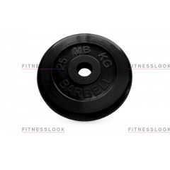 MB Barbell черный - 50 мм - 25 кг из каталога баскетбольных щитов в Сочи по цене 9680 ₽