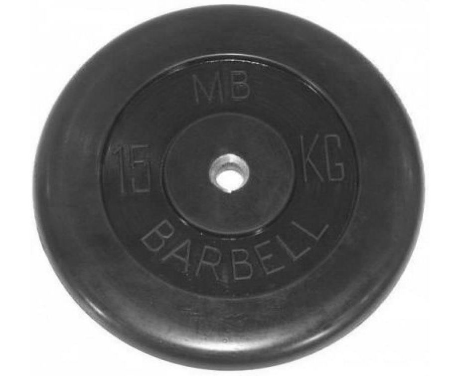 MB Barbell (металлическая втулка) 15 кг / диаметр 51 мм из каталога дисков (блинов) для штанг и гантелей в Сочи по цене 5820 ₽