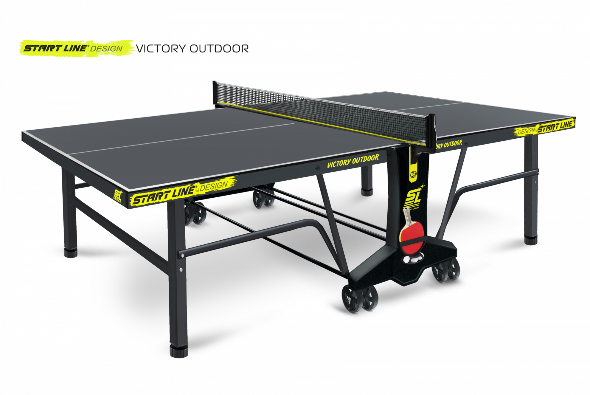 Start Line Victory Design Outdoor из каталога всепогодных теннисных столов в Сочи по цене 87990 ₽