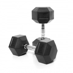 VictoryFit гексагональная VF-H200 (20 кг) 1 шт. из каталога обрезиненных гантелей в Сочи по цене 6841 ₽
