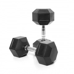 VictoryFit гексагональная VF-H175 (17,5 кг) 1 шт. из каталога обрезиненных гантелей в Сочи по цене 5990 ₽