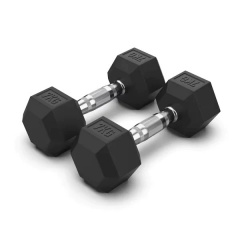 VictoryFit гексагональная VF-H070 (7 кг) 1 шт. из каталога обрезиненных гантелей в Сочи по цене 2400 ₽