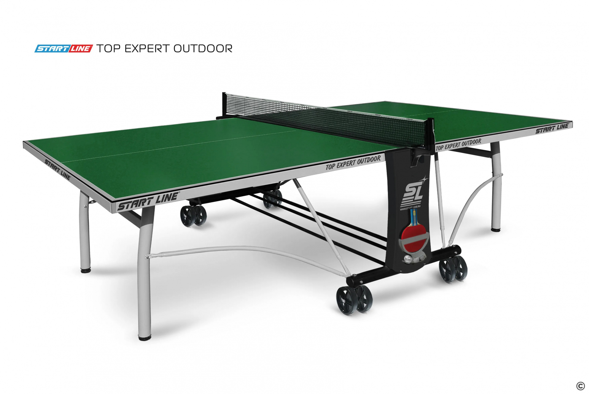 Top Expert 6 Зелёный в Сочи по цене 59990 ₽ в категории теннисные столы Start Line