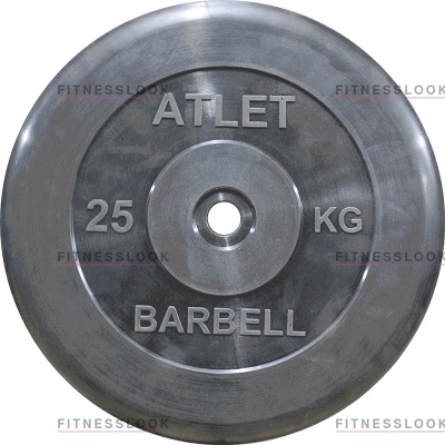 MB Barbell Atlet - 26 мм - 25 кг из каталога дисков для штанги с посадочным диаметром 26 мм.  в Сочи по цене 11292 ₽