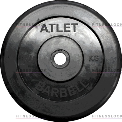 MB Barbell Atlet - 26 мм - 10 кг из каталога дисков для штанги с посадочным диаметром 26 мм.  в Сочи по цене 2690 ₽
