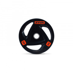Ziva 25 кг ZIVA ZVO-DCRB-2307 серии ZVO резиновое покрытие из каталога дисков для штанги с посадочным диаметром 50 мм. в Сочи по цене 11490 ₽