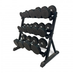 UnixFit DumRack Hexagon PRO (300 кг) из каталога стоек для гантелей в Сочи по цене 28890 ₽
