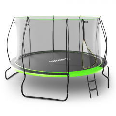 Батут с защитной сеткой Unix Line 12 ft UFO Green в Сочи по цене 36090 ₽