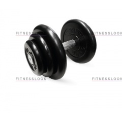 MB Barbell - 18.5 кг из каталога обрезиненных гантелей в Сочи по цене 3399 ₽