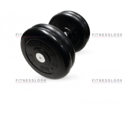 MB Barbell - 21 кг из каталога обрезиненных гантелей в Сочи по цене 3596 ₽