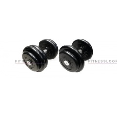 MB Barbell Tight Set 76 кг из каталога обрезиненных гантелей в Сочи по цене 26652 ₽