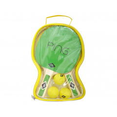 Schildkröt PING PONG SET (2 ракетки, 3 мяча) в Сочи по цене 1230 ₽ в категории наборы для игры в настольный теннис Donic