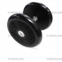MB Barbell классик - 15 кг из каталога обрезиненных гантелей в Сочи по цене 3332 ₽
