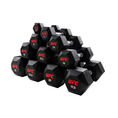 Octagon Dumbbell 10 пар от 2,5 до 25кг в Сочи по цене 207240 ₽ в категории гантельные ряды UFC