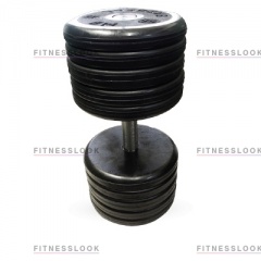MB Barbell классик - 53 кг из каталога обрезиненных гантелей в Сочи по цене 12753 ₽